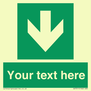 Custom Safe Condition Down arrow